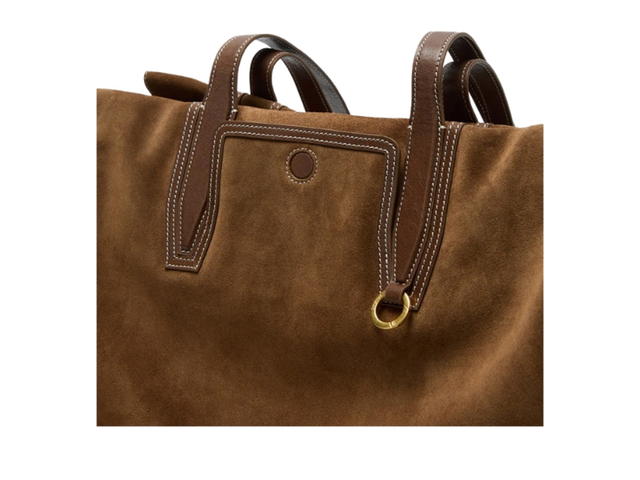 Songmont Songmont Medium Yore Duffle Bag Cow Suede Leather Vegetable-Tanned Leather Sandalwood - view 3