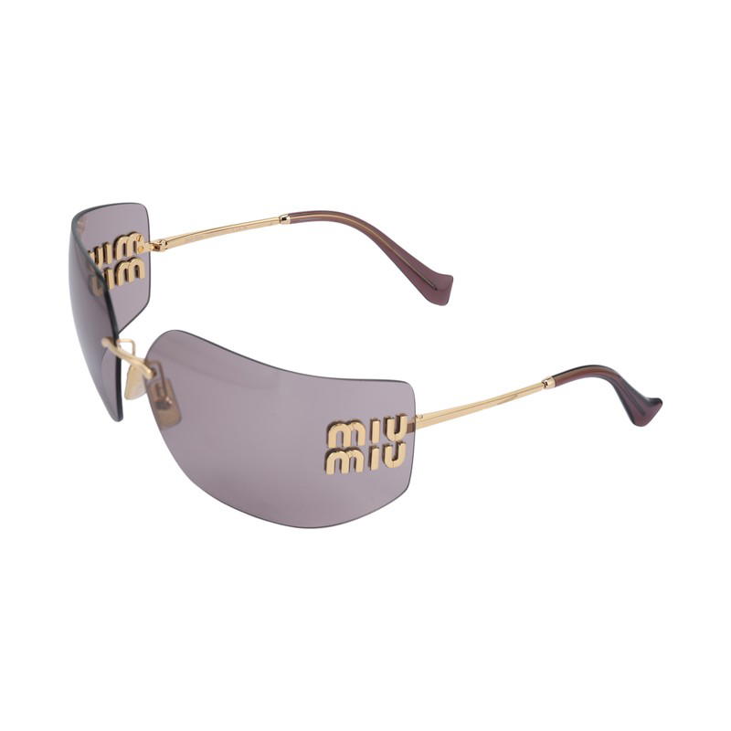Miu Miu Miu Miu Square Frame - Gold