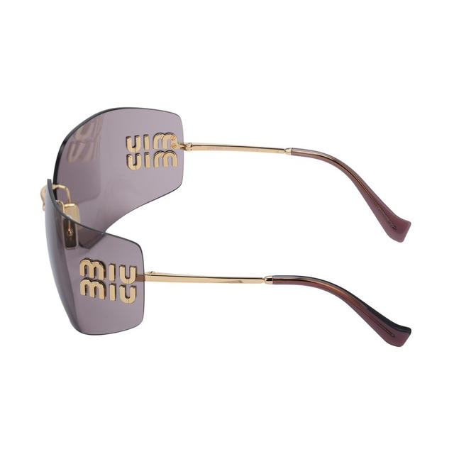 Miu Miu Miu Miu Square Frame - Gold - view 3