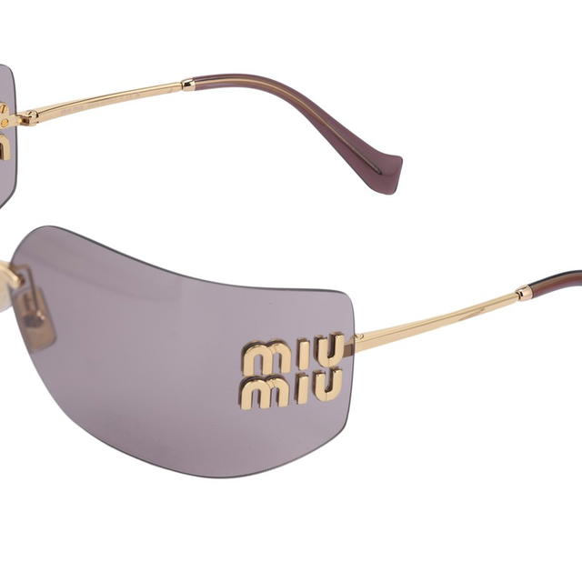 Miu Miu Miu Miu Square Frame - Gold - view 4