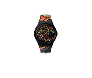 Buy Swatch Dragon  Red  Black at Sasom – Authentic and Ready to Ship