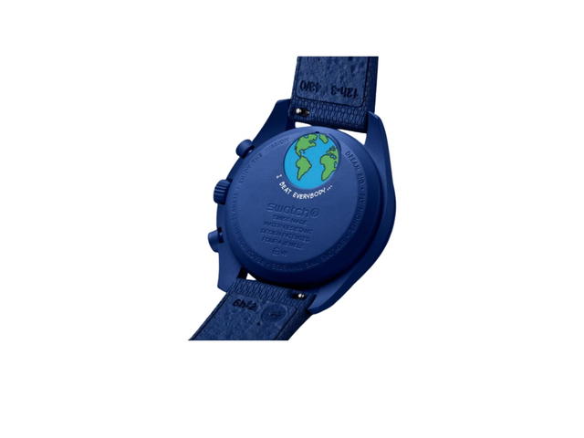Swatch Swatch x Omega Mission To Earthphase Moonshine Gold Navy - view 3
