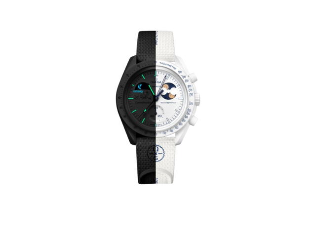 Swatch Swatch x Omega Mission To Earthphase Moonshine Gold White - view 2