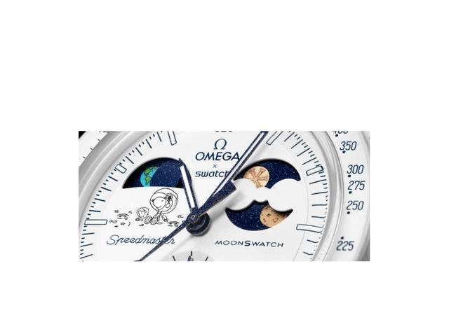 Swatch Swatch x Omega Mission To Earthphase Moonshine Gold White - view 4