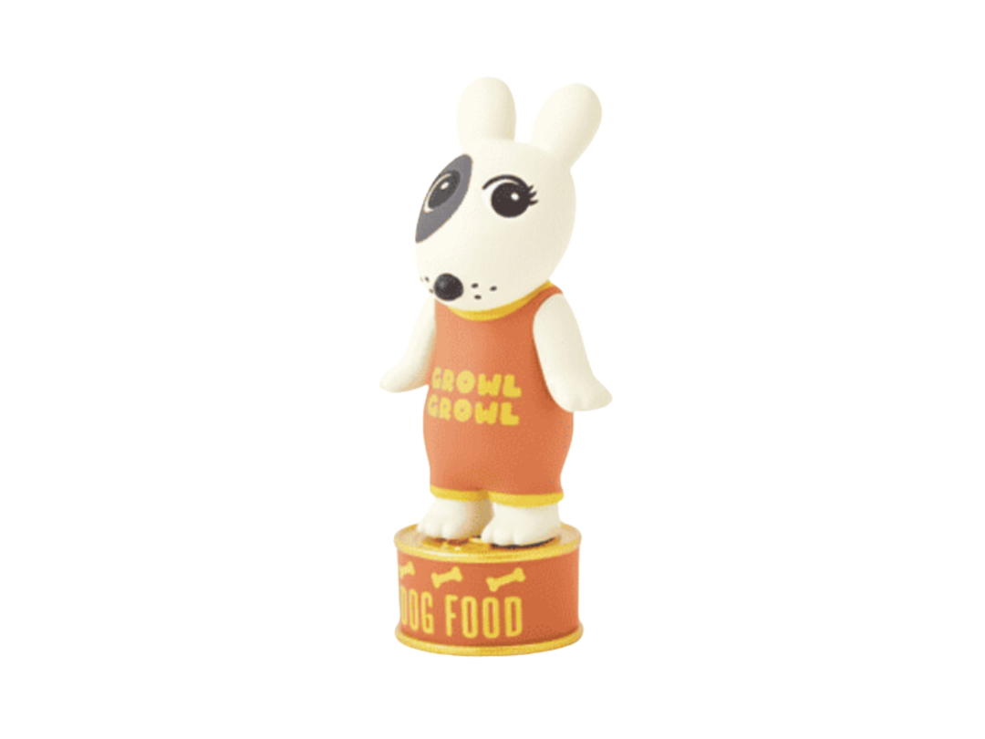 Sonny angel (เช็คการ์ด) Sonny angel Bull Terrier Robby Angel (Mini Figure Dog Time Series) Secret