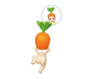 Buy (เช็คการ์ด) Sonny Angel Carrot (Mini Figure Hippers Harvest Series) at Sasom – Authentic and Ready to Ship