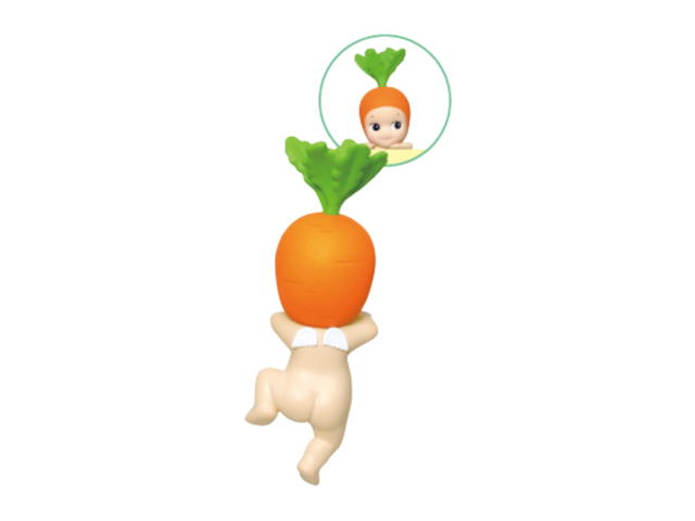 Sonny angel (เช็คการ์ด) Sonny Angel Carrot (Mini Figure Hippers Harvest Series) - view 1
