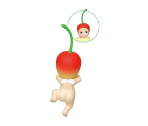 Buy (เช็คการ์ด) Sonny Angel Cherry (Mini Figure Hippers Harvest Series) at Sasom – Authentic and Ready to Ship