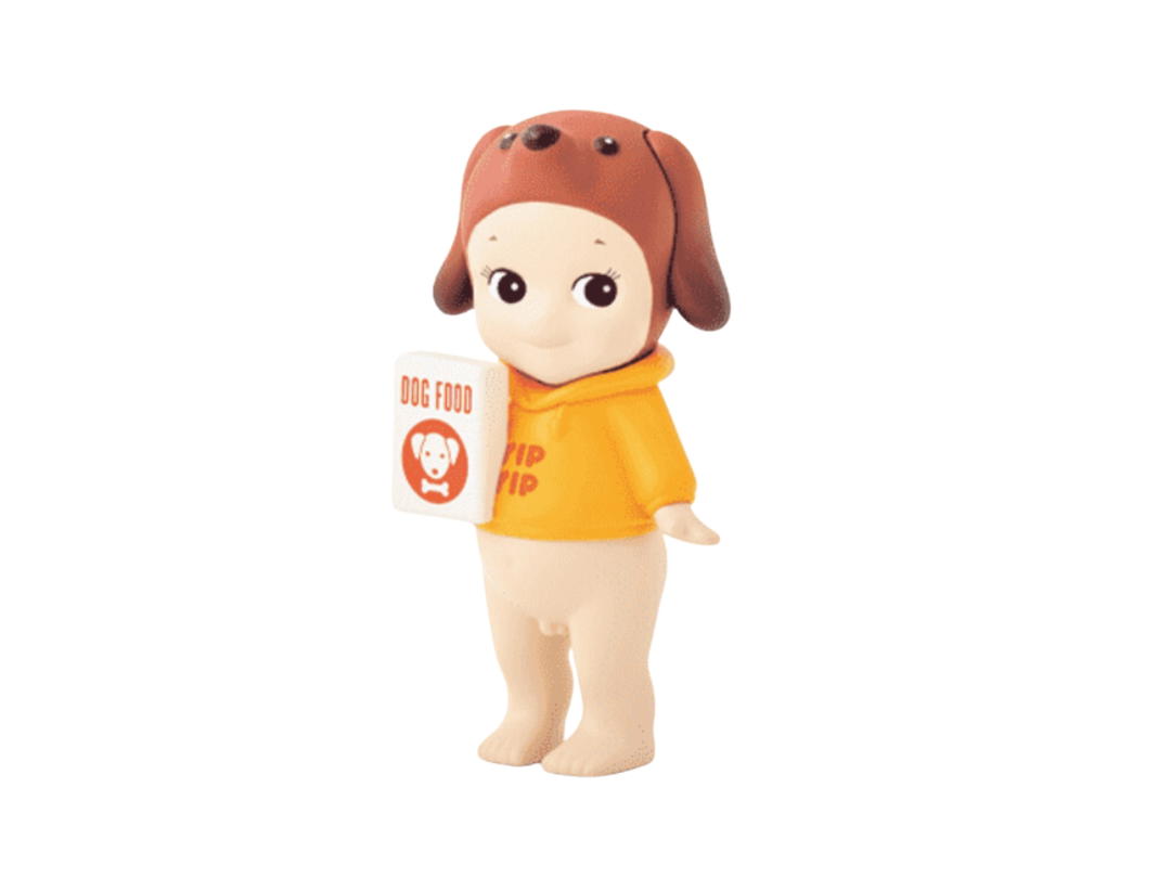 Sonny angel (เช็คการ์ด) Sonny angel Dachshund (Mini Figure Dog Time Series)