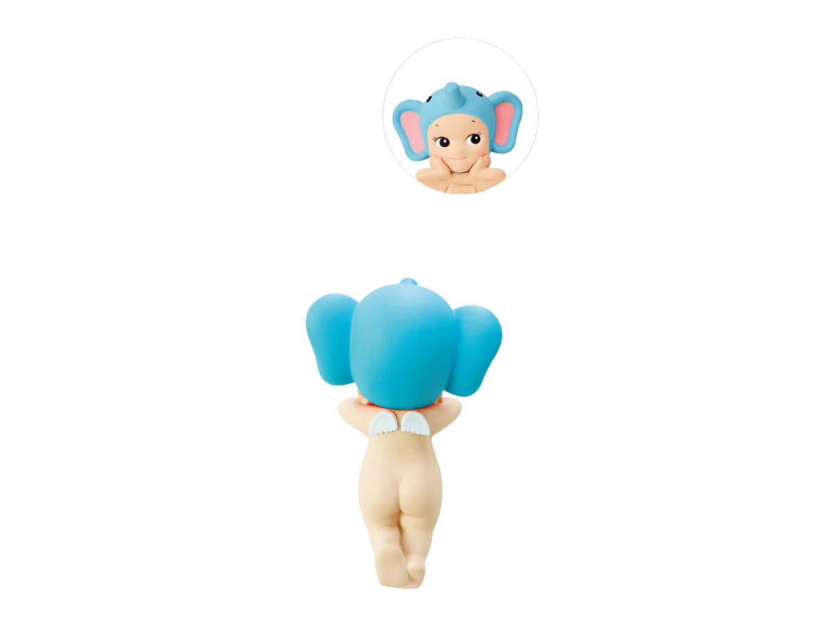 Sonny angel (เช็คการ์ด) Sonny Angel Elephant (Mini Figure Hippers)