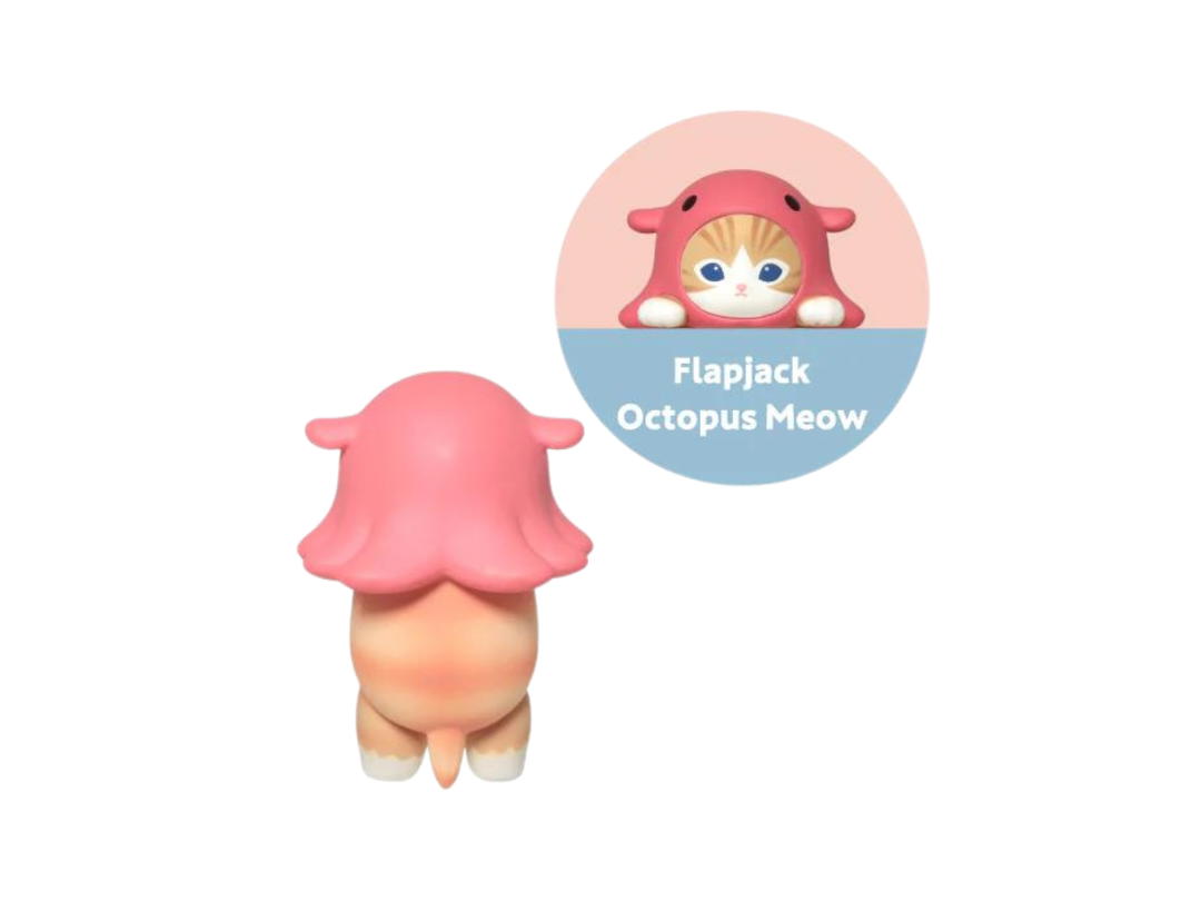 Sonny angel (เช็คการ์ด) Sonny Angel Flapjack Octopus Meow (Mofusand Hippers Series)