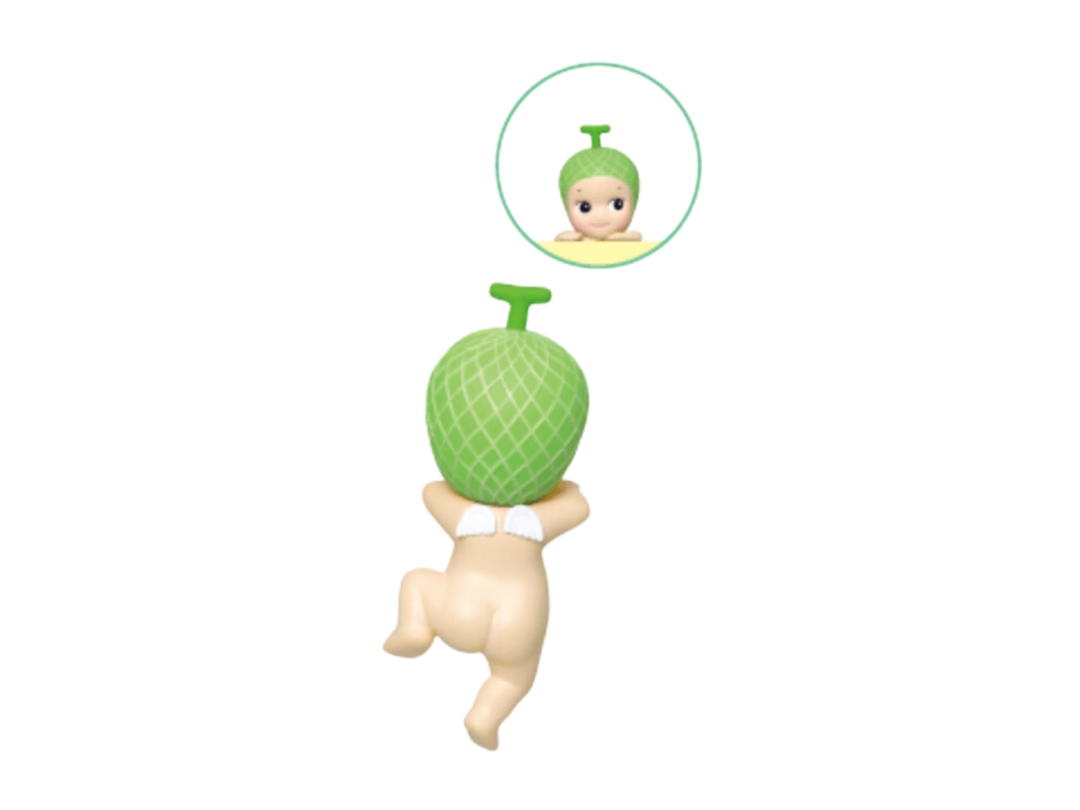 Sonny angel (เช็คการ์ด) Sonny Angel Melon (Mini Figure Hippers Harvest Series)