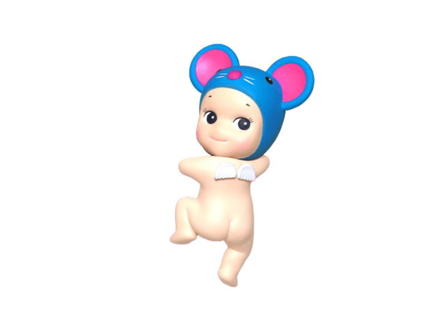 Sonny angel (เช็คการ์ด) Sonny Angel Mouse (Hippers Looking Back Series) - view 1