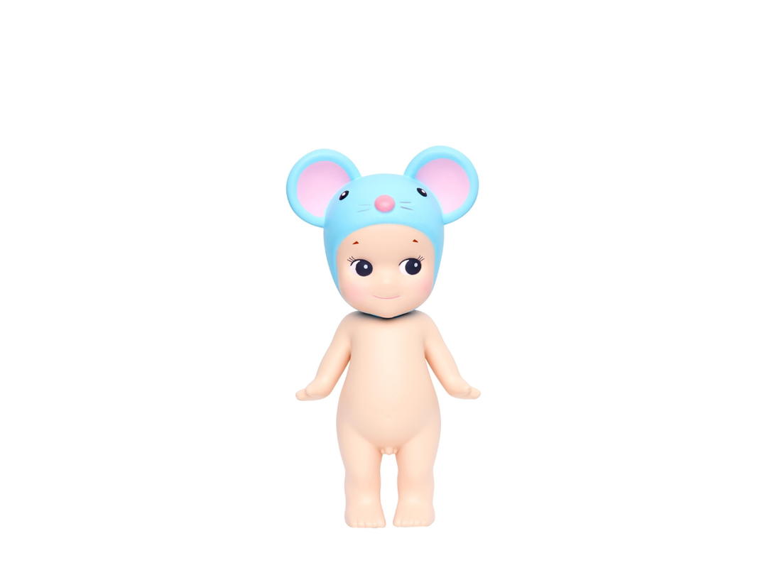 Sonny angel (เช็คการ์ด) Sonny Angel Mouse (Mini Figure Regular Animal Series 2)