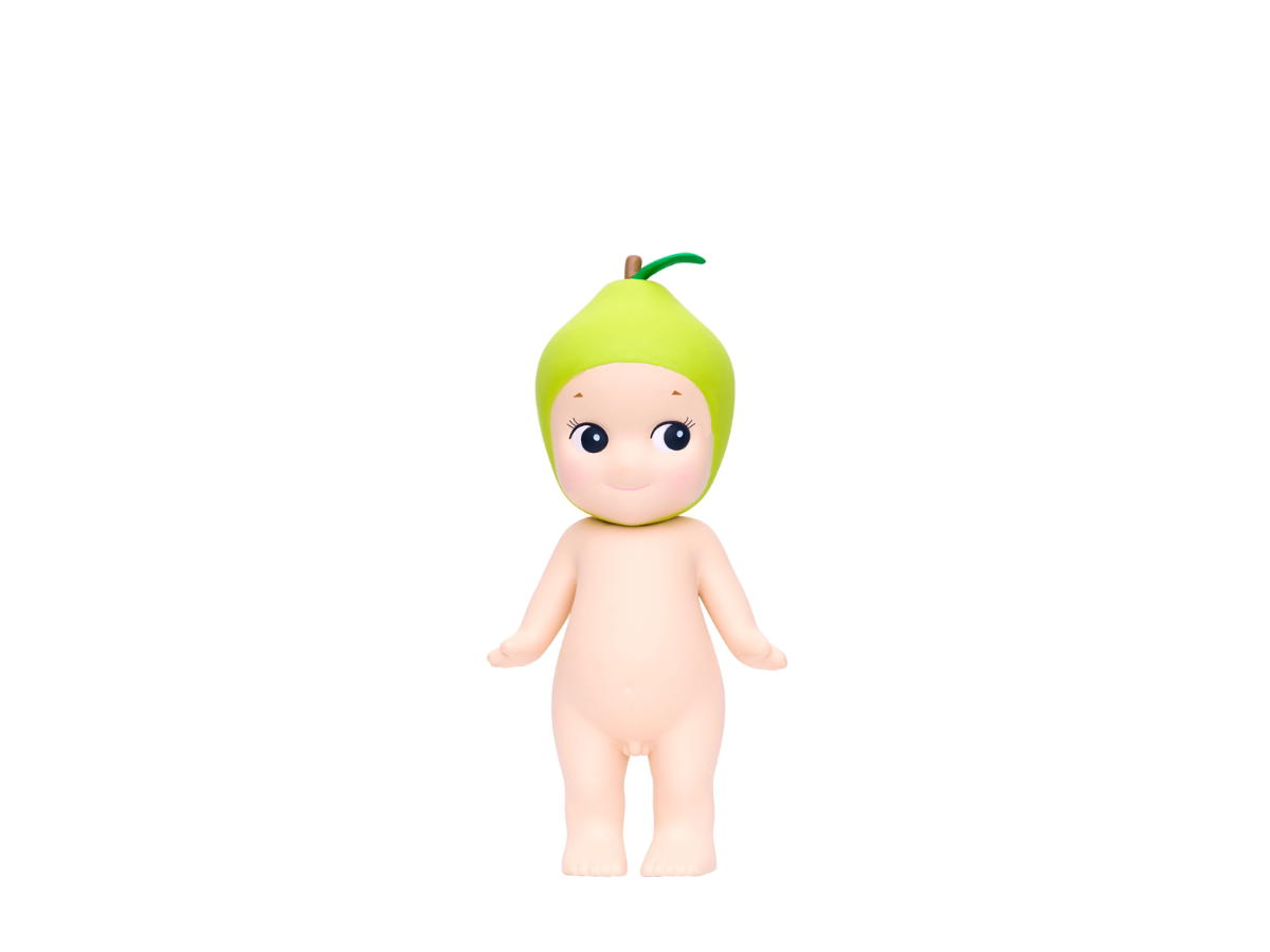 Sonny angel (เช็คการ์ด) Sonny Angel Pear (Mini Figure Regular Fruit Series)
