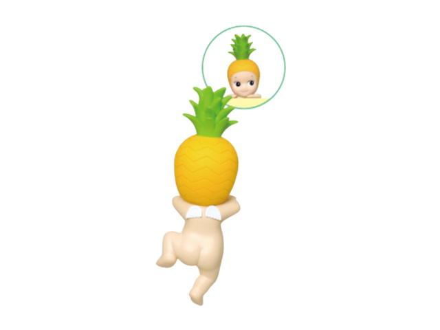 Sonny angel (เช็คการ์ด) Sonny Angel Pineapple (Mini Figure Hippers Harvest Series) - view 1