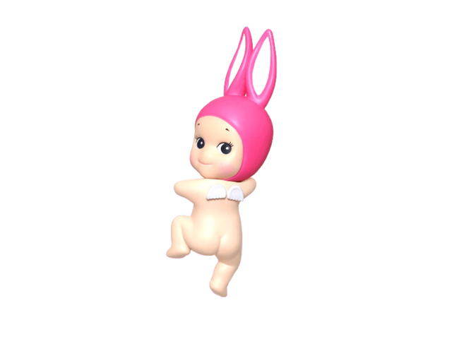 Sonny angel (เช็คการ์ด) Sonny Angel Rabbit (Hippers Looking Back Series) - view 1