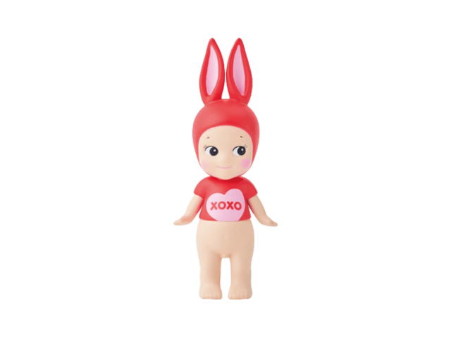 Sonny angel (เช็คการ์ด) Sonny angel Rabbit (Mini Figure Charm Kiss Kiss Series) - view 1