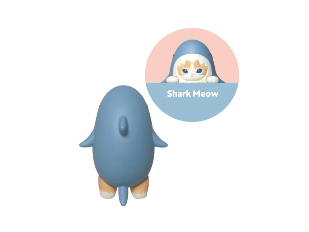 Sonny angel (เช็คการ์ด) Sonny Angel Shark Meow (Mofusand Hippers Series)