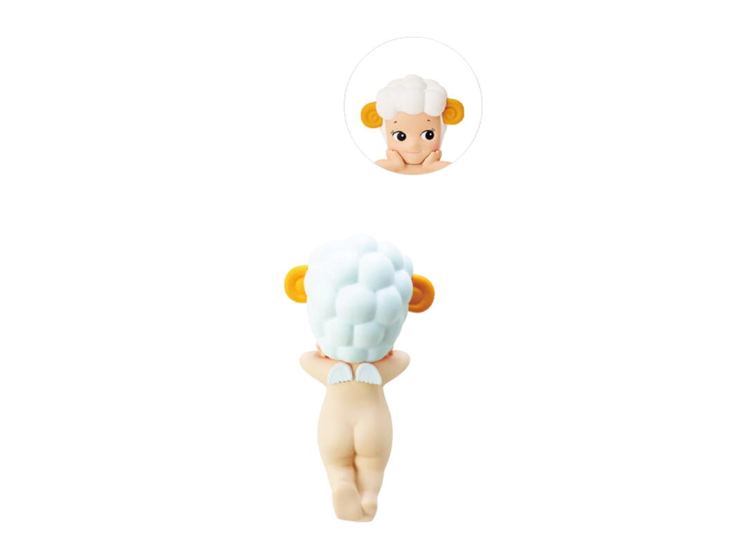 Sonny angel (เช็คการ์ด) Sonny Angel Sheep (Mini Figure Hippers)