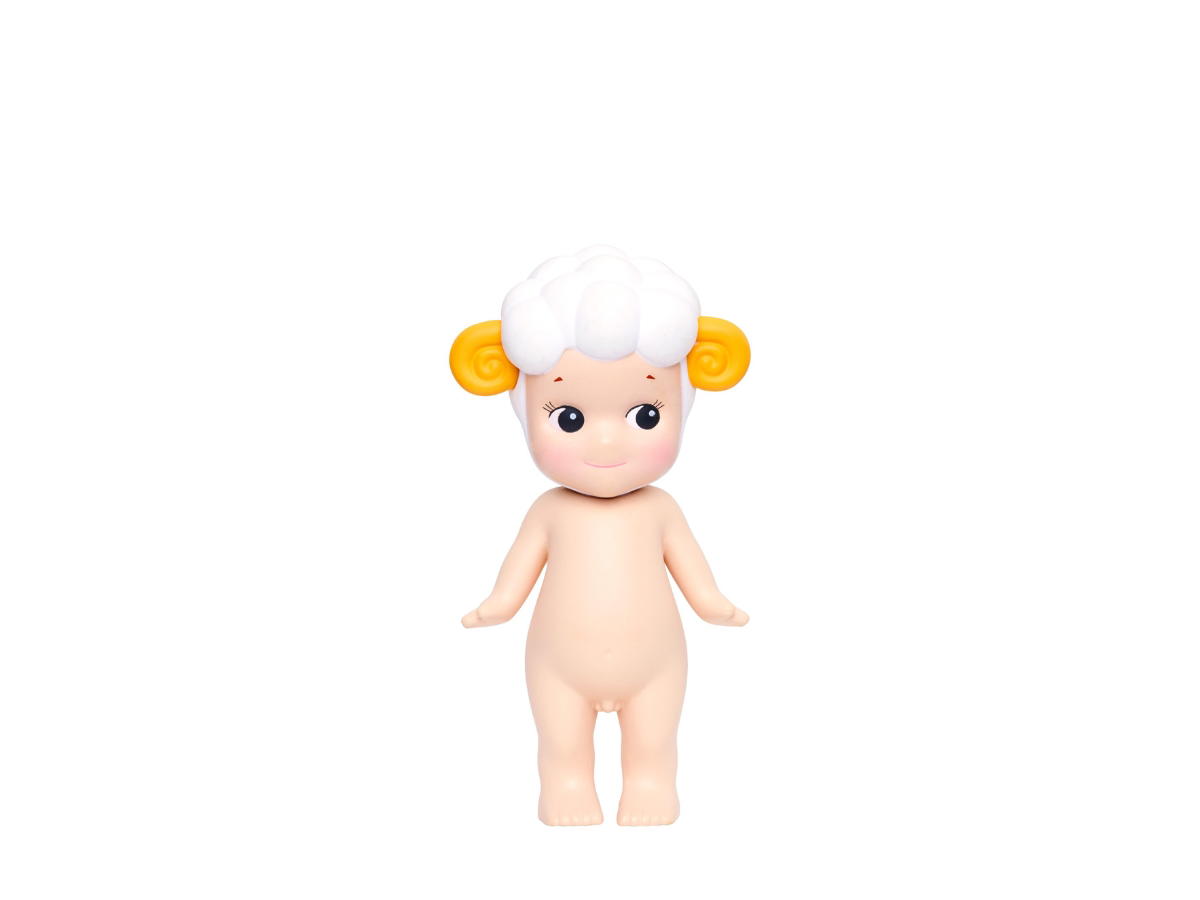 Sonny angel (เช็คการ์ด) Sonny Angel Sheep (Mini Figure Regular Animal Series 2)