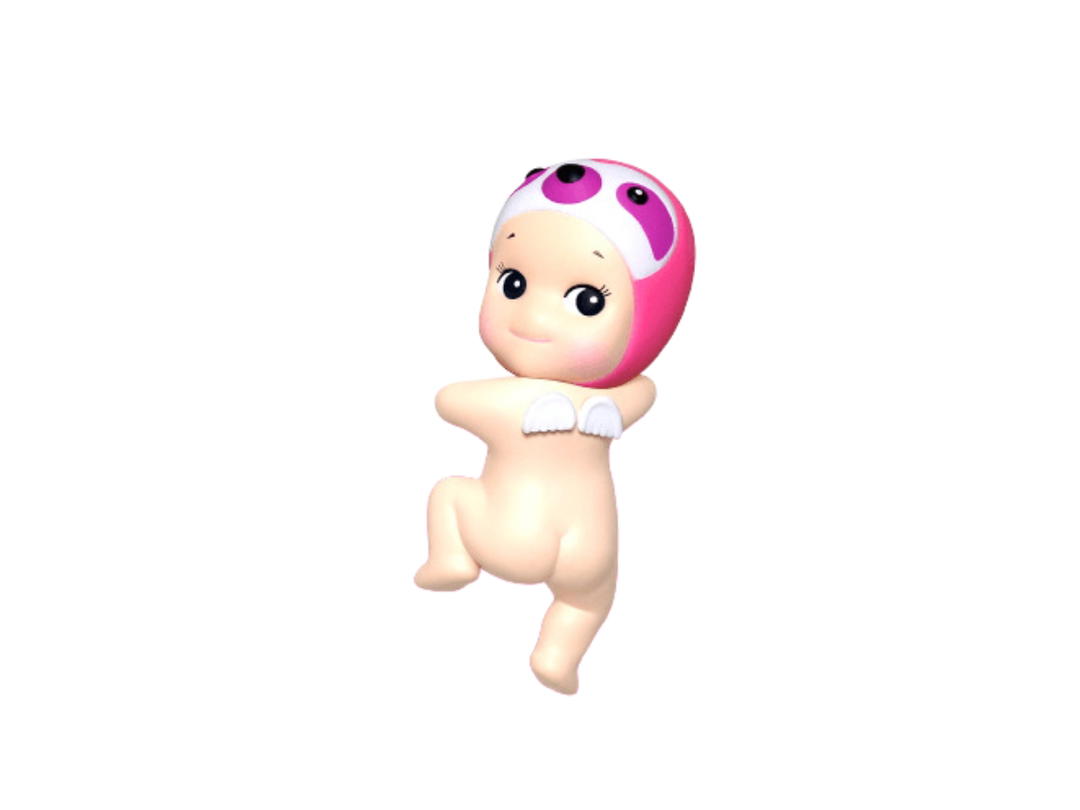 Sonny angel (เช็คการ์ด) Sonny Angel Sloth (Hippers Looking Back Series)