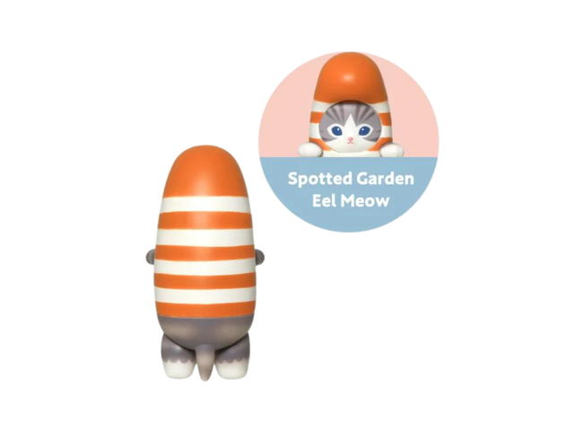 Sonny angel (เช็คการ์ด) Sonny Angel Spotted Garden Eel Meow (Mofusand Hippers Series) - view 1