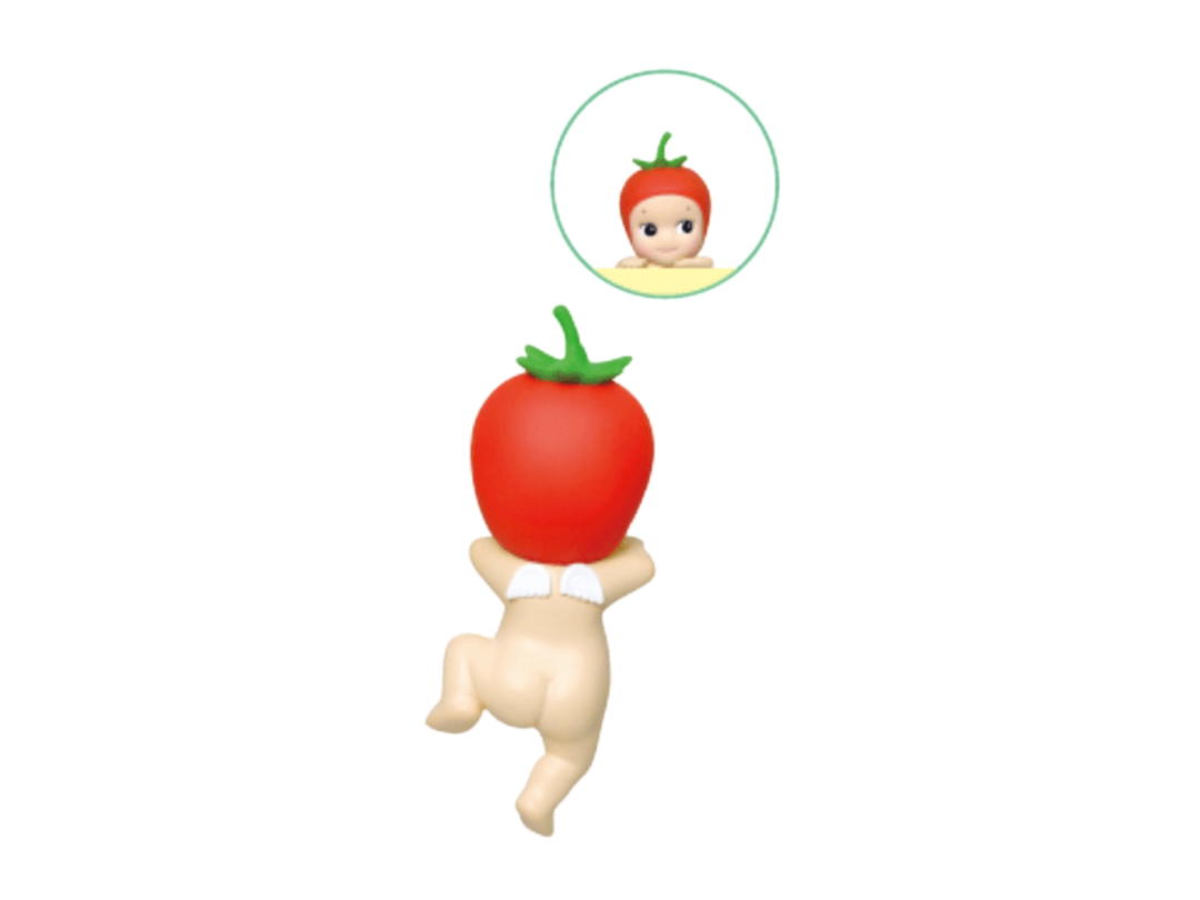 Sonny angel (เช็คการ์ด) Sonny Angel Tomato (Mini Figure Hippers Harvest Series)