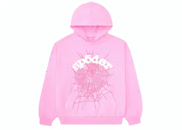 Buy Sp5der OG Web Hoodie Pink at Sasom – Authentic and Ready to Ship
