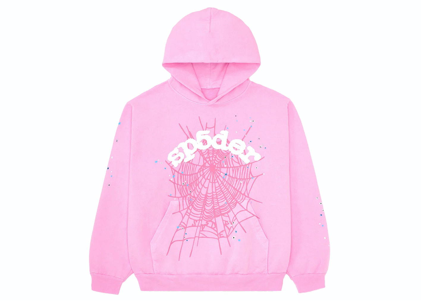 Sp5der Sp5der OG Web Hoodie Pink