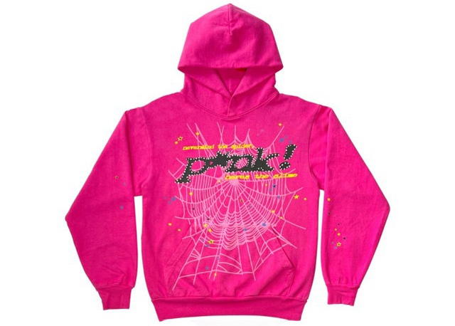 Sp5der Sp5der P*NK Hoodie Pink - view 1