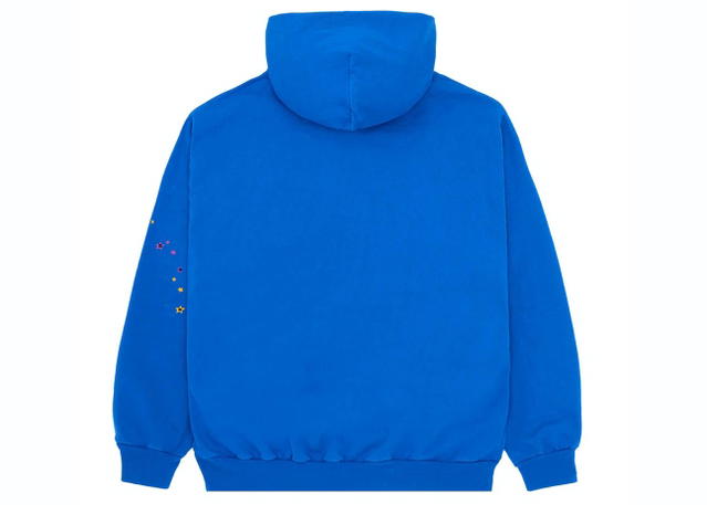 Sp5der Sp5der TC Hoodie Blue - view 2