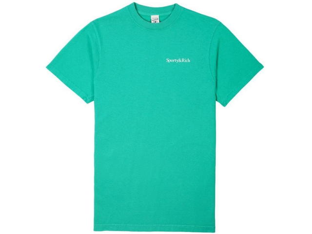 Sporty & Rich SPORTY & RICH Eat Veggies T-Shirts Tropical & White - view 1