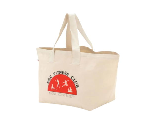 Sporty & Rich SPORTY & RICH Fitness Club Cotton Tote Bag - view 2