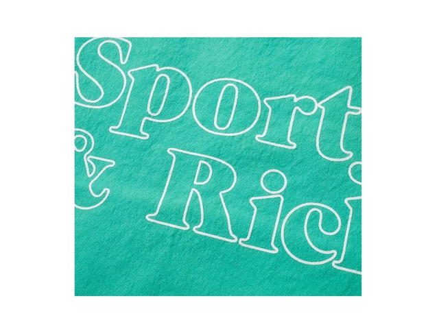 Sporty & Rich SPORTY & RICH FUN LOGO TOTE JUNIOR MINT - WHITE - view 2
