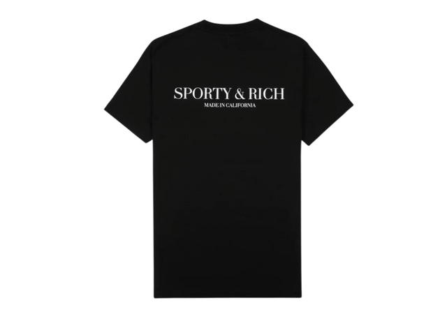 Sporty & Rich Sporty & Rich Made In California T-Shirt Black White - view 1