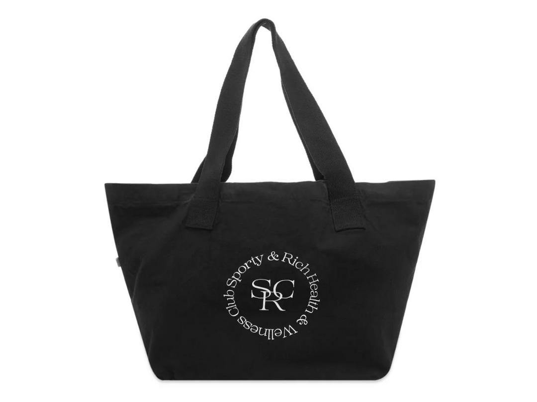 Sporty & Rich Sporty & Rich SRHWC Black Tote Bag