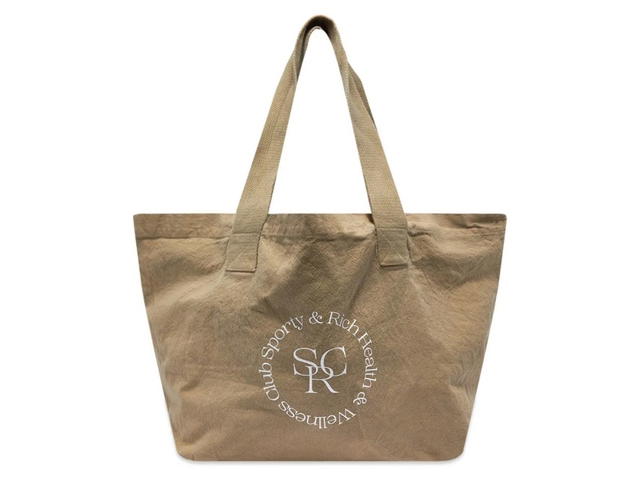 Sporty & Rich SPORTY & RICH SRHWC TOTE BAG ELEPHANT - WHITE - view 1