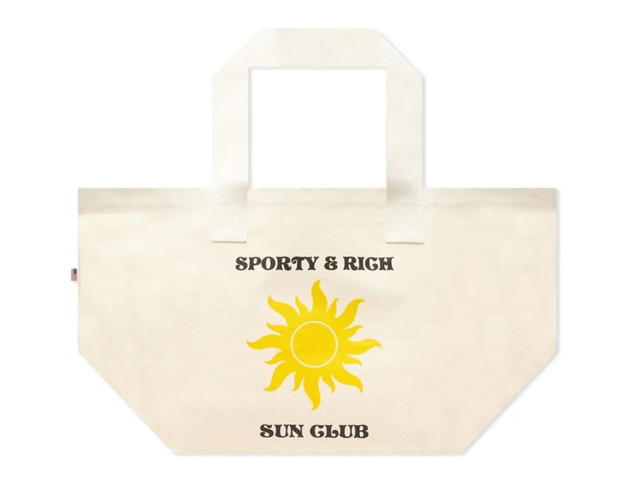 Sporty & Rich Sporty & Rich Sun Club Tote Bag Natural - view 1