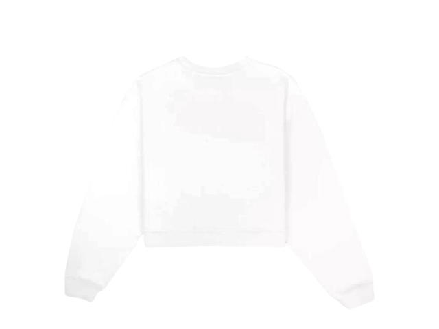 Sporty & Rich Sporty & Rich Wellness Ivy Cropped Crewneck White Grass - view 2