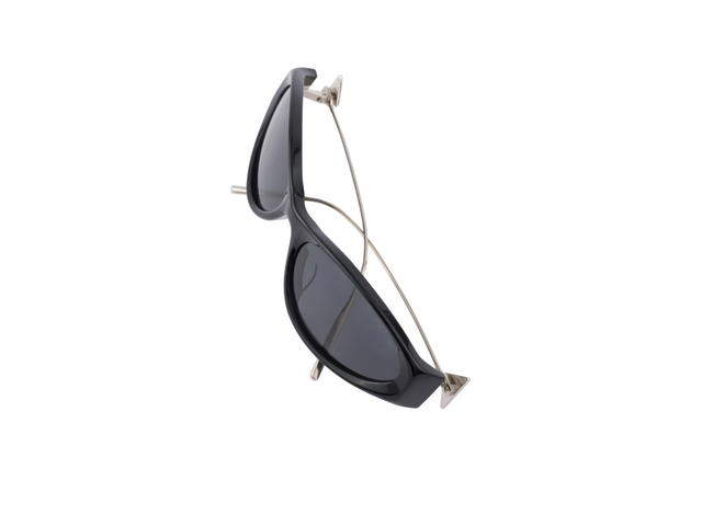 Prada Prada x Gentle Monster 3 01 Eyeglasses Black Slate Grey Lens - view 3