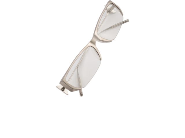 Prada Prada X Gentle Monster 2 A02 Eyeglasses Titanium Blu Ray Lens - view 5