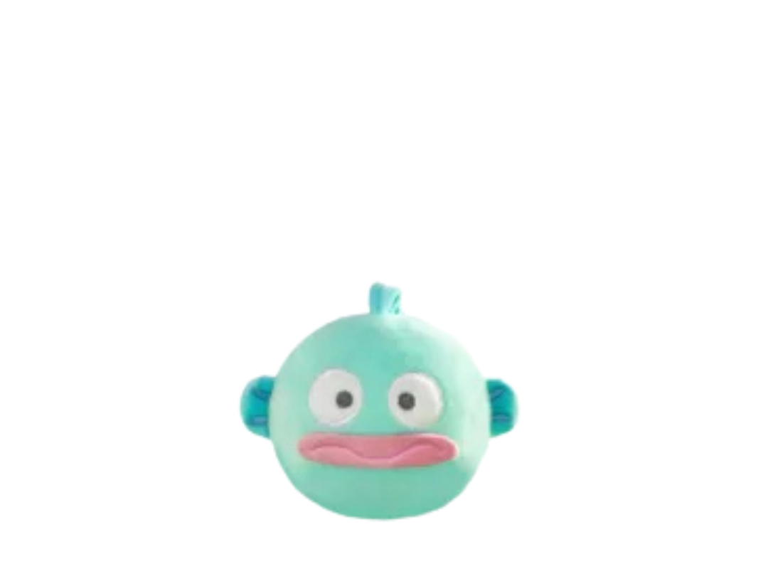 Sanrio (เช็คการ์ด) Sanrio Hangyodon Soft Mochi Plushie Squishy Charm Blind Box