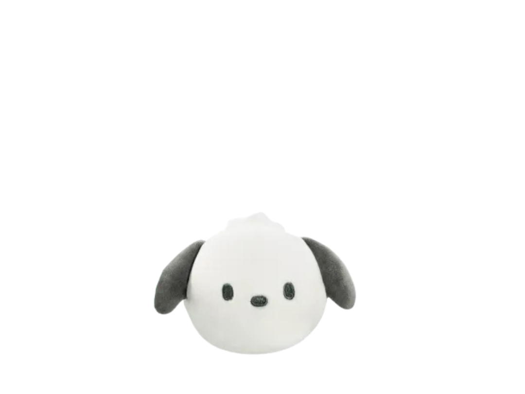 Sanrio (เช็คการ์ด) Sanrio Pochacco Soft Mochi Plushie Squishy Charm Blind Box