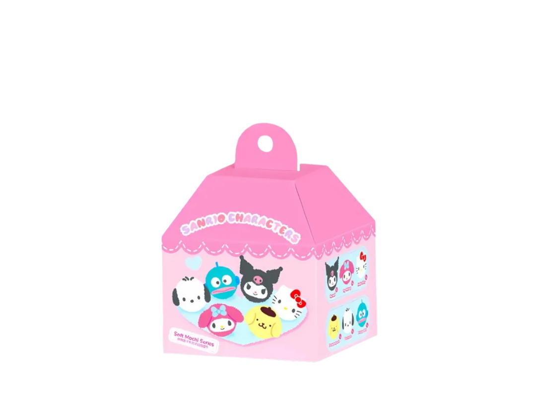 Sanrio Sanrio Soft Mochi Plushie Squishy Charm Blind Box Single Box