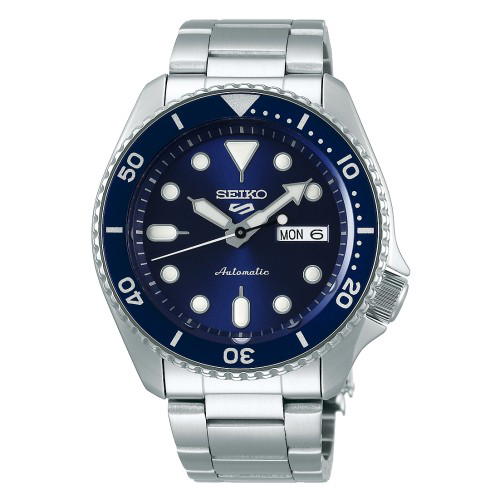 Seiko Seiko 5 Sports Sports Style Stainless Steel / Blue / Bracelet