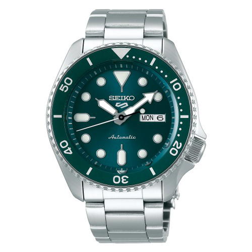 Seiko Seiko 5 Sports Sports Style Stainless Steel / Green / Bracelet