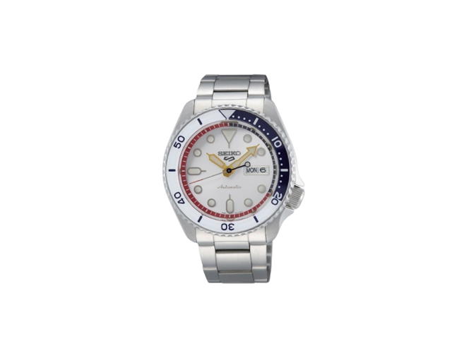 Seiko Seiko 5 Sports Thailand Limited Edition White Tricolor - view 1
