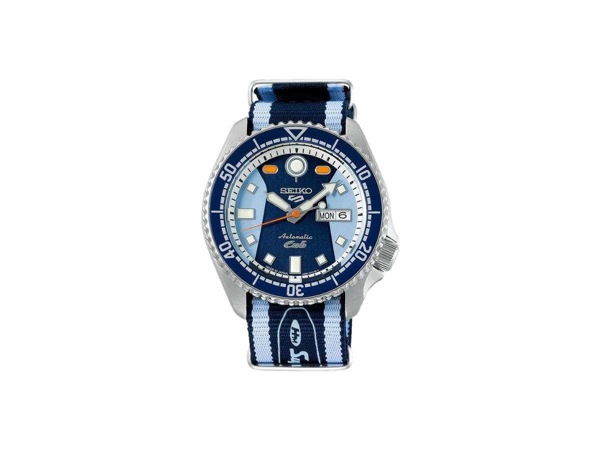 Seiko Seiko 5 Sports 55th Honda Super Cub Blue