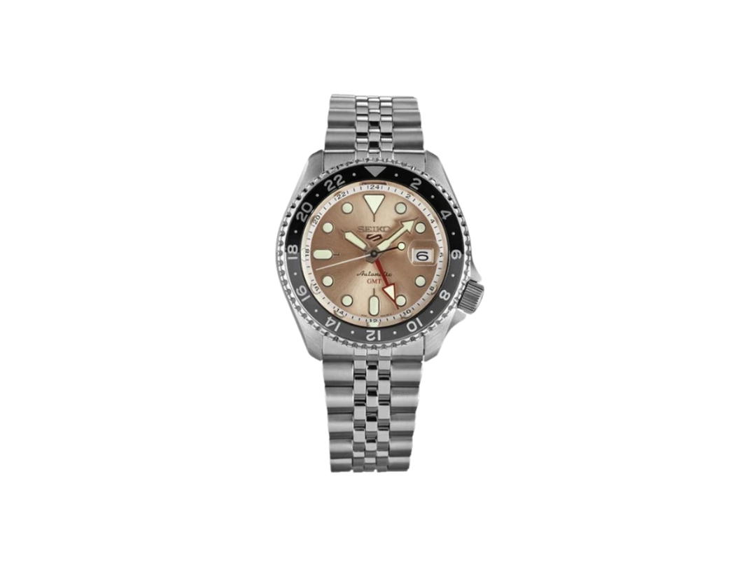 Seiko Seiko 5 Sports The Slamdunk Style GMT Limited Automatic Champagne Black
